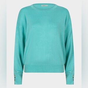 Esqualo Button Cuff Sweater